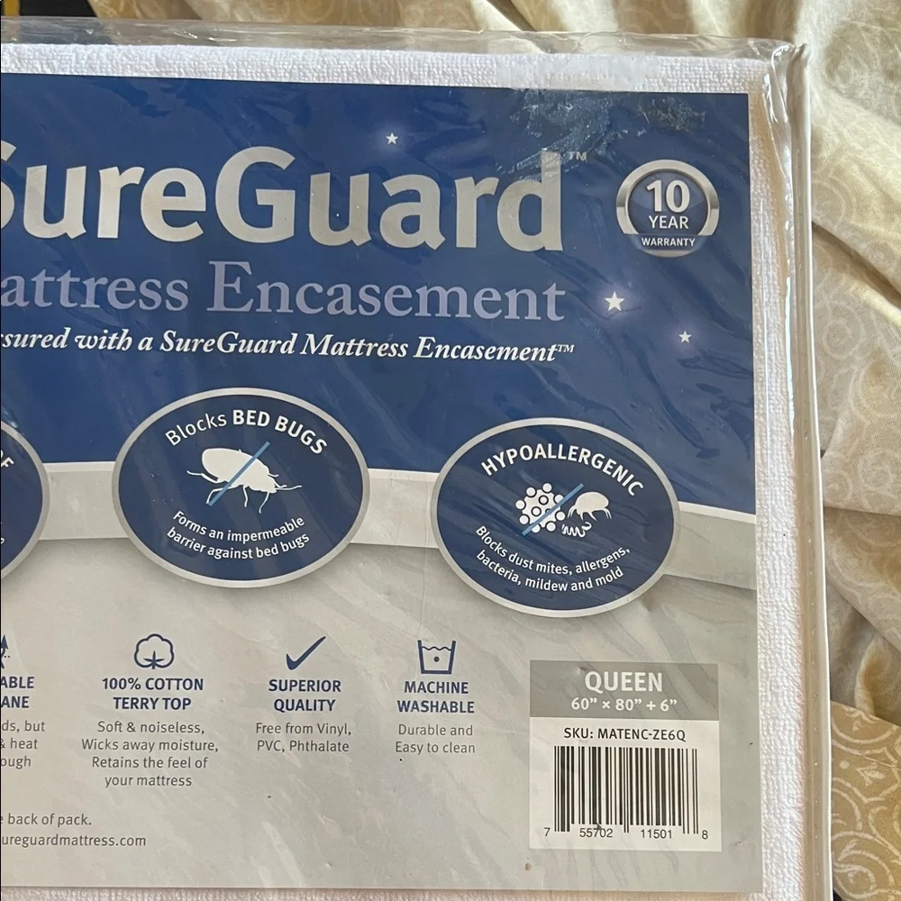 Mattress Encasement - White